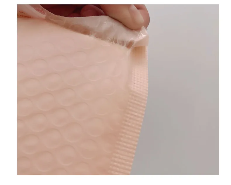 Pink Custom Logo Courier Mailing Bag Biodegradable Recycled Plastic Shipping Envelope Mailer Bag