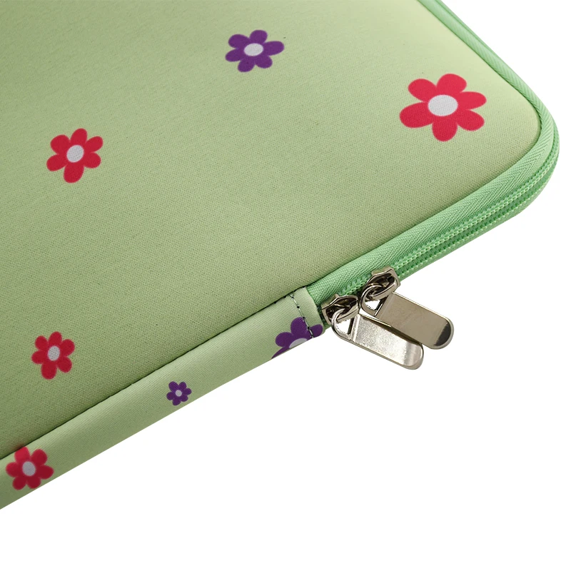 13 inch laptop sleeve  with charge case,Sublimated  neoprene laptop  bag