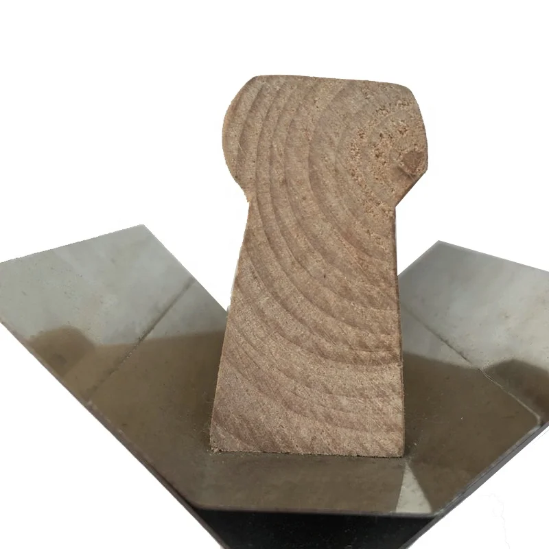 Drywall Tool Outside And Inside Corner Trowel With Wood Handle