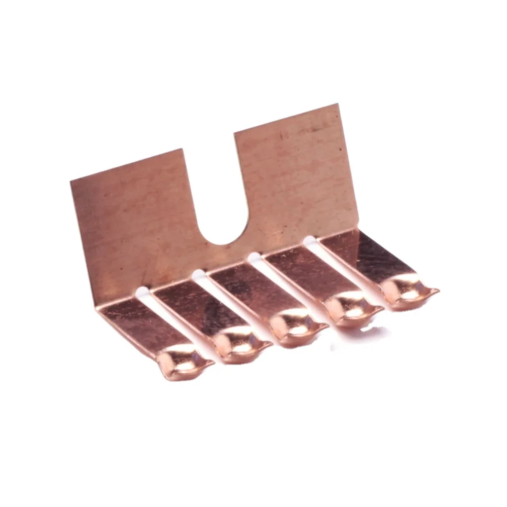 Electrical Copper Contacts Stamping Parts copper stamping progressive