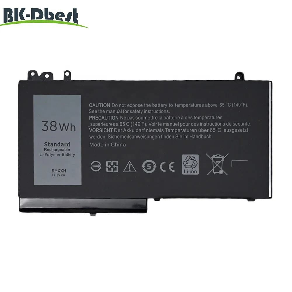 RYXXH Original Laptop Battery 11.1v 38wh 3 Cell For Dell Latitude E5270 E5550 E5450 M3510