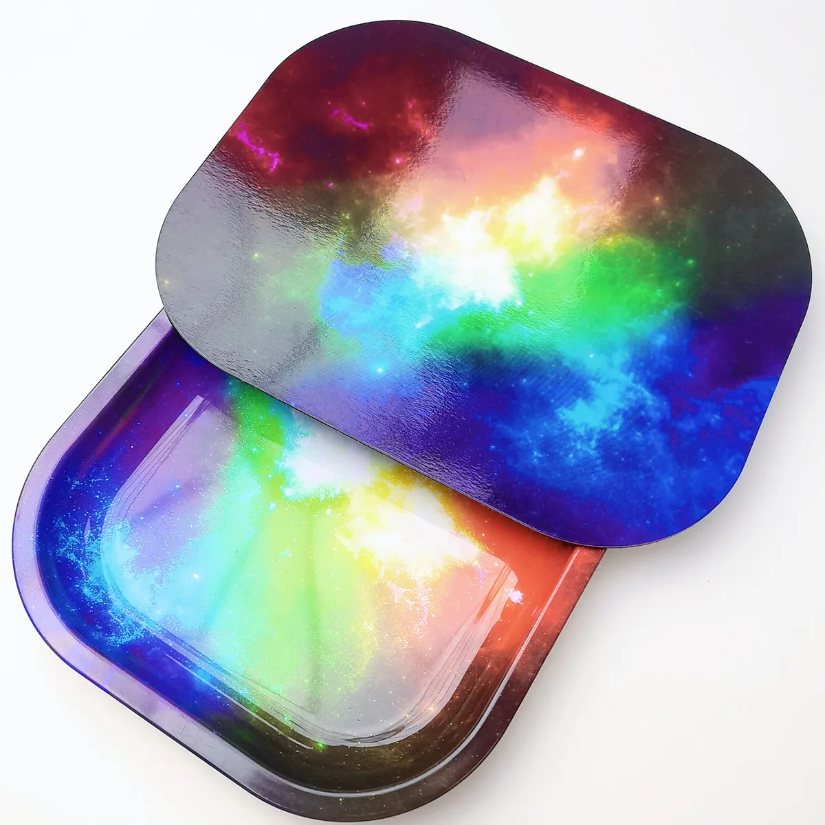 Sale Wholesale Metal Tray Rolling Set Printed Custom Rolling Tray With Magnetic Lid