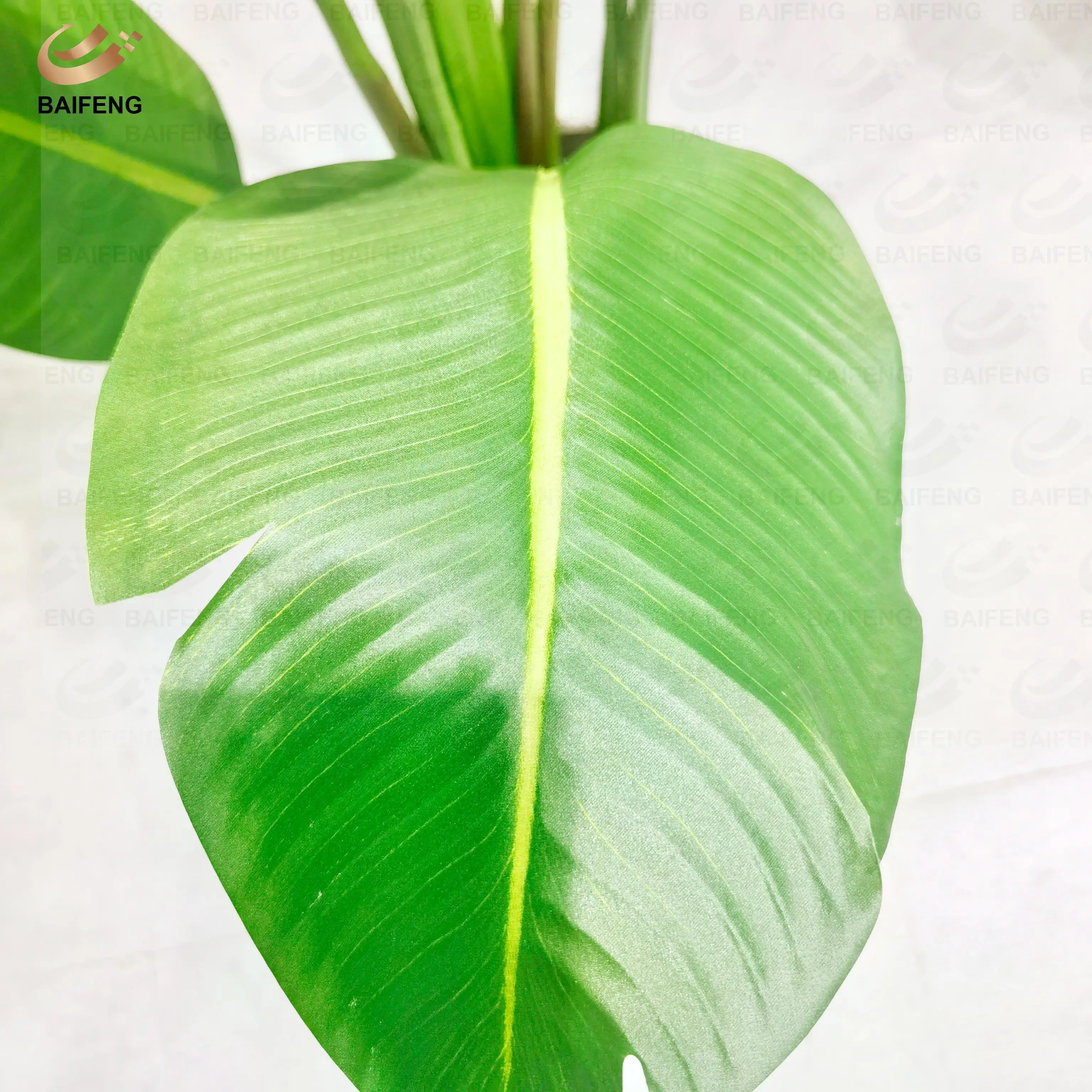 Factory Custom Indoor Decoration Artificial Potted Banana Tree Faux Plastic Canna Tree Wholesale Artificial Plant