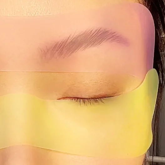 Soft Silicone Eyebrow Cover Reuse Eyebrow Lift Gel Private Label