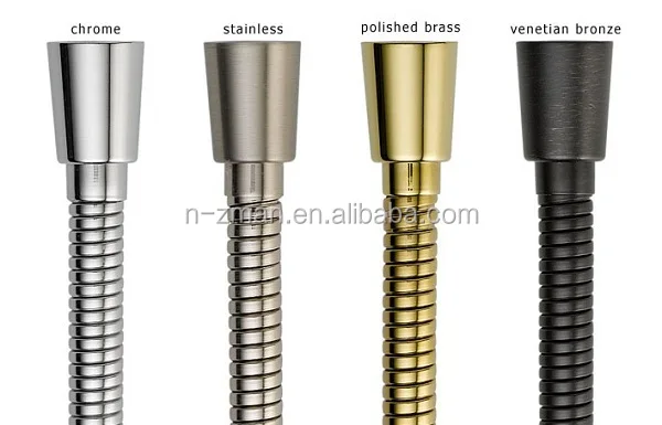 Шланг для душа NZMAN Nikeled PVD двухблокированный гибкий шланг