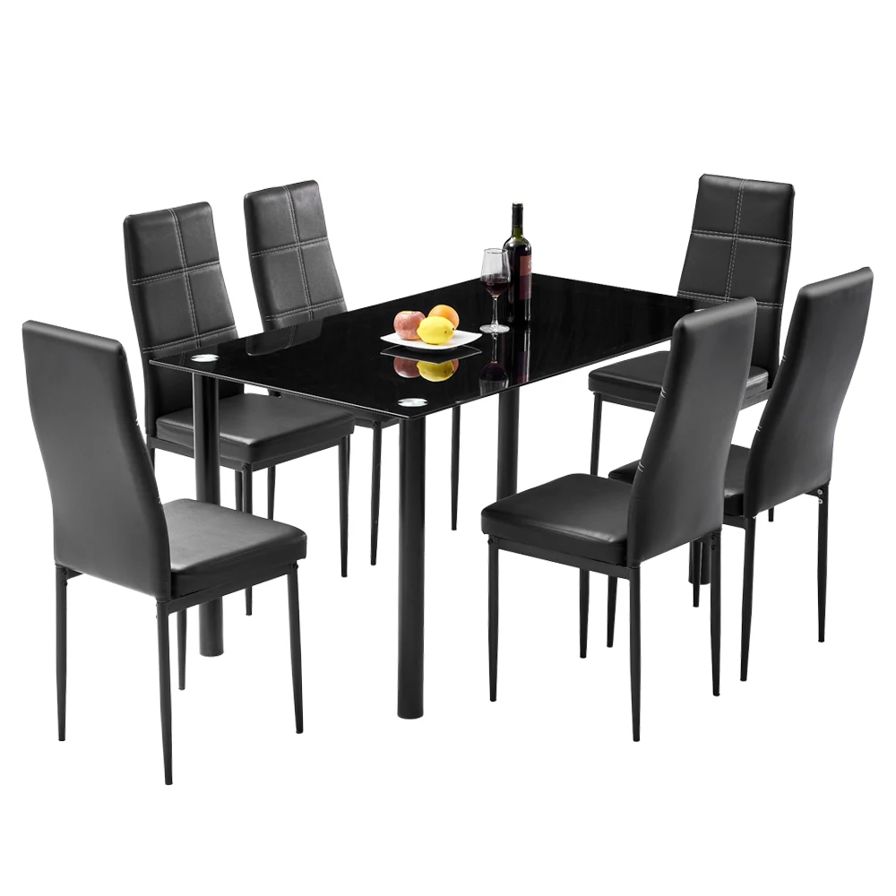 Cheap price dining tables with chairs modern hot sell  dining chairs set of 4 wholesale price dining tables and chairs set home