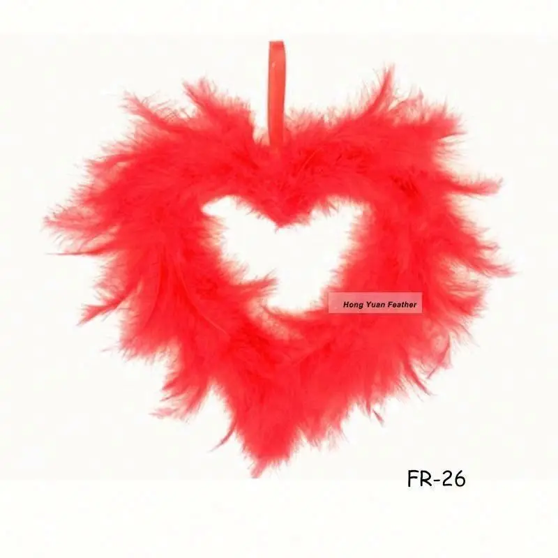 Floral Garland Feather Christmas Wreath for Home Door Wall Window Wedding Party Halloween Thanksgiving Fall Autumn Decor