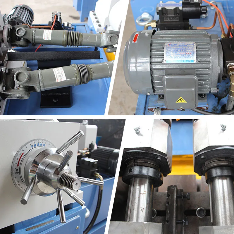 Yutong flat die thread rolling machine bar nuts and bolts making machines