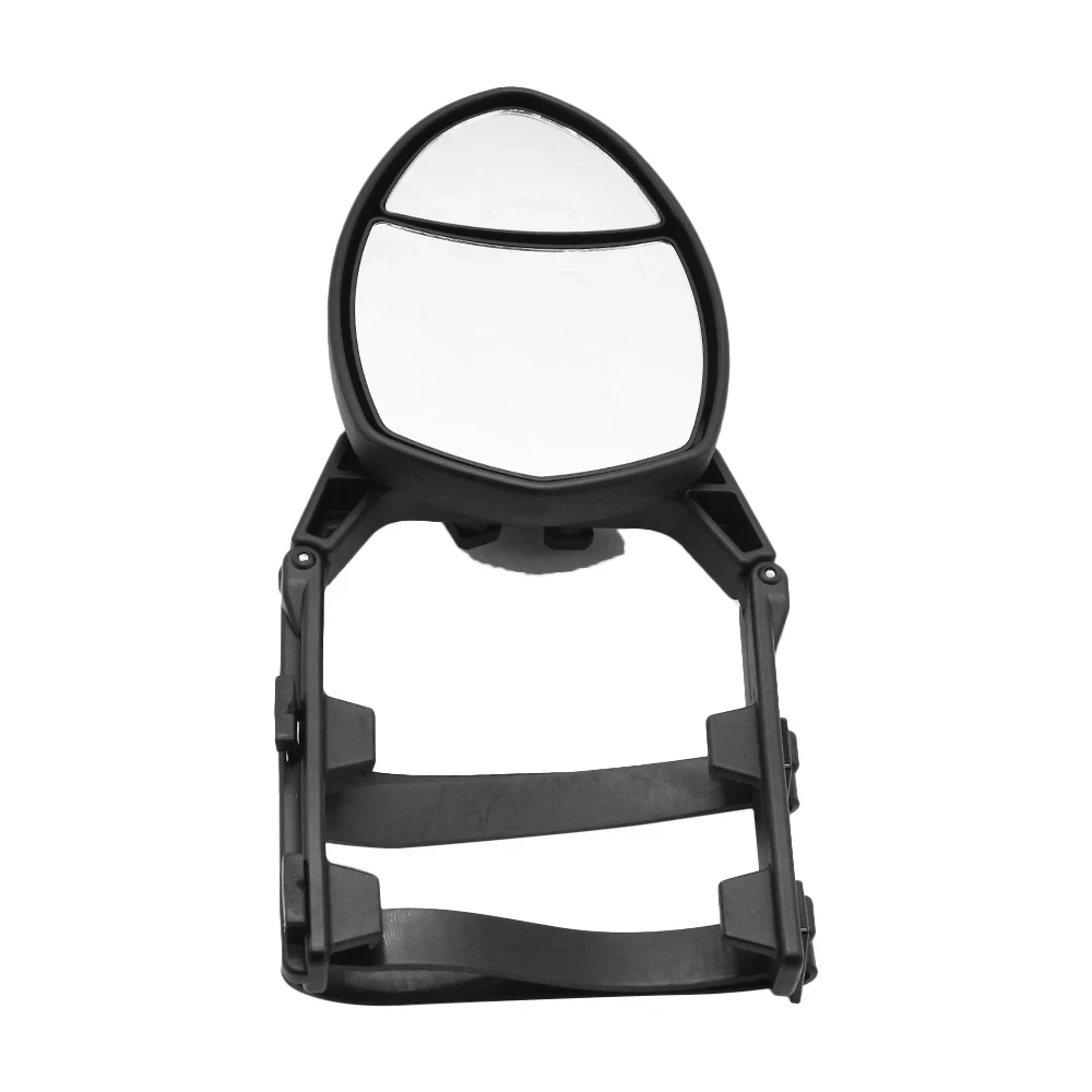 Dual car side rearview Clip-On Towing Mirror Caravan Trailer Towing Oval-Extension Mirror