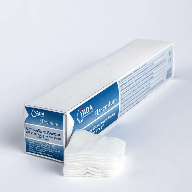  Good quality factory directly cotton filled sponges material