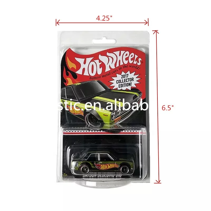 
clear plastic and blister toy race car packaging toy car packaging 