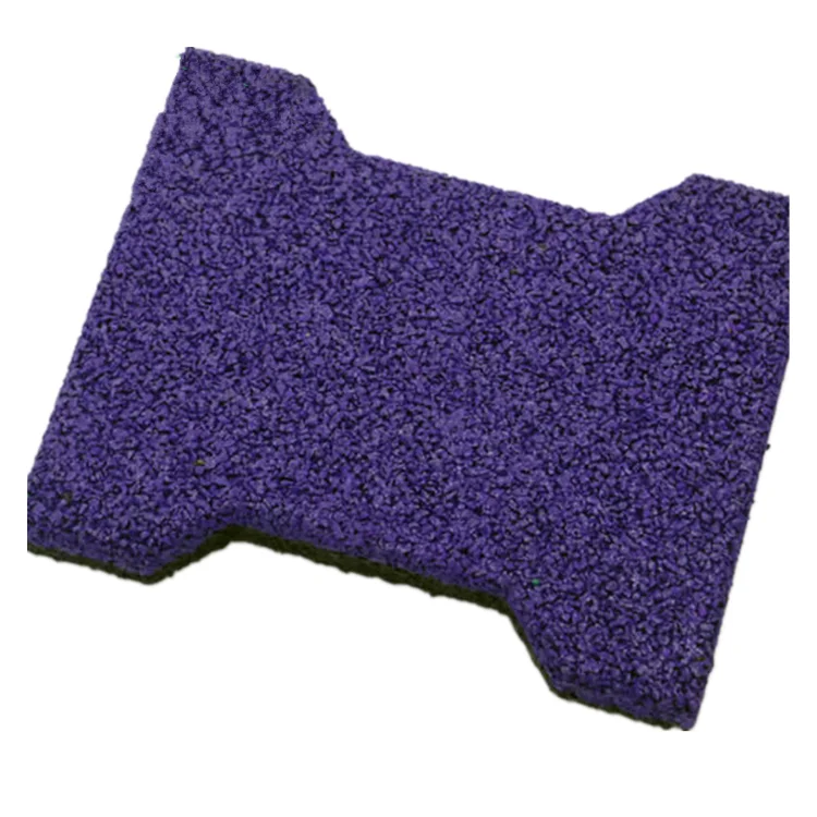 Non Toxic Interlocking Rubber Pavers Horse Stable Driveway dog bone Rubber Brick Rubber Flooring Tiles