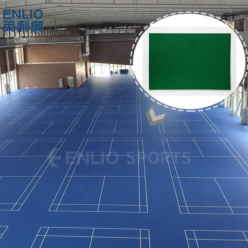 Enlio Free Samples Multi Outdoor Sports Tiles Tent Flooring Table Tennis Floor Mat Badminton Floor Mat Handball Court Tiles