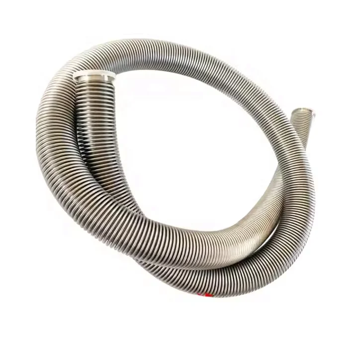 316 Metal Tube Inside and Outside Threaded 304 Stainless Steel Corrugated Steam Explosion Hot Water DN32 Metal Hose