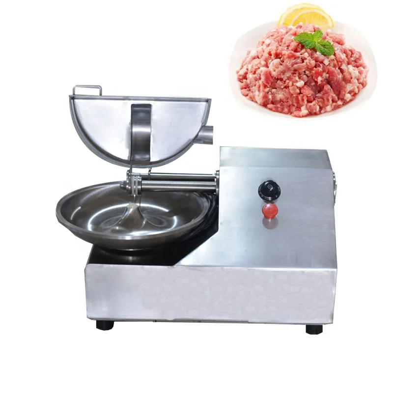 Energy saving meat Chopper bowl Cutter sausage Machines Meat Grinder Mixer Machine Meat Bowl Cutter Mixer Machine