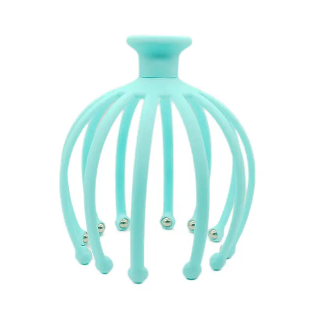 Multi-functional octopus ball massager, easy to relax acupoint scratch back and scalp