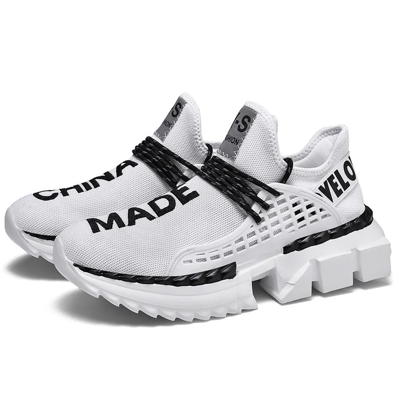 New design lace-up men sport shoes male running shoes sneakers chaussures sneakers for men