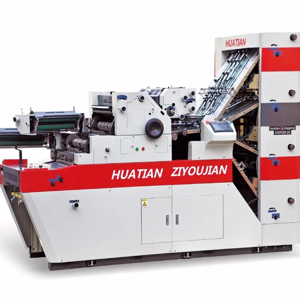 CF4PY2NPS-470 Sheet-fed Invoice Two color Offset Printing Machine