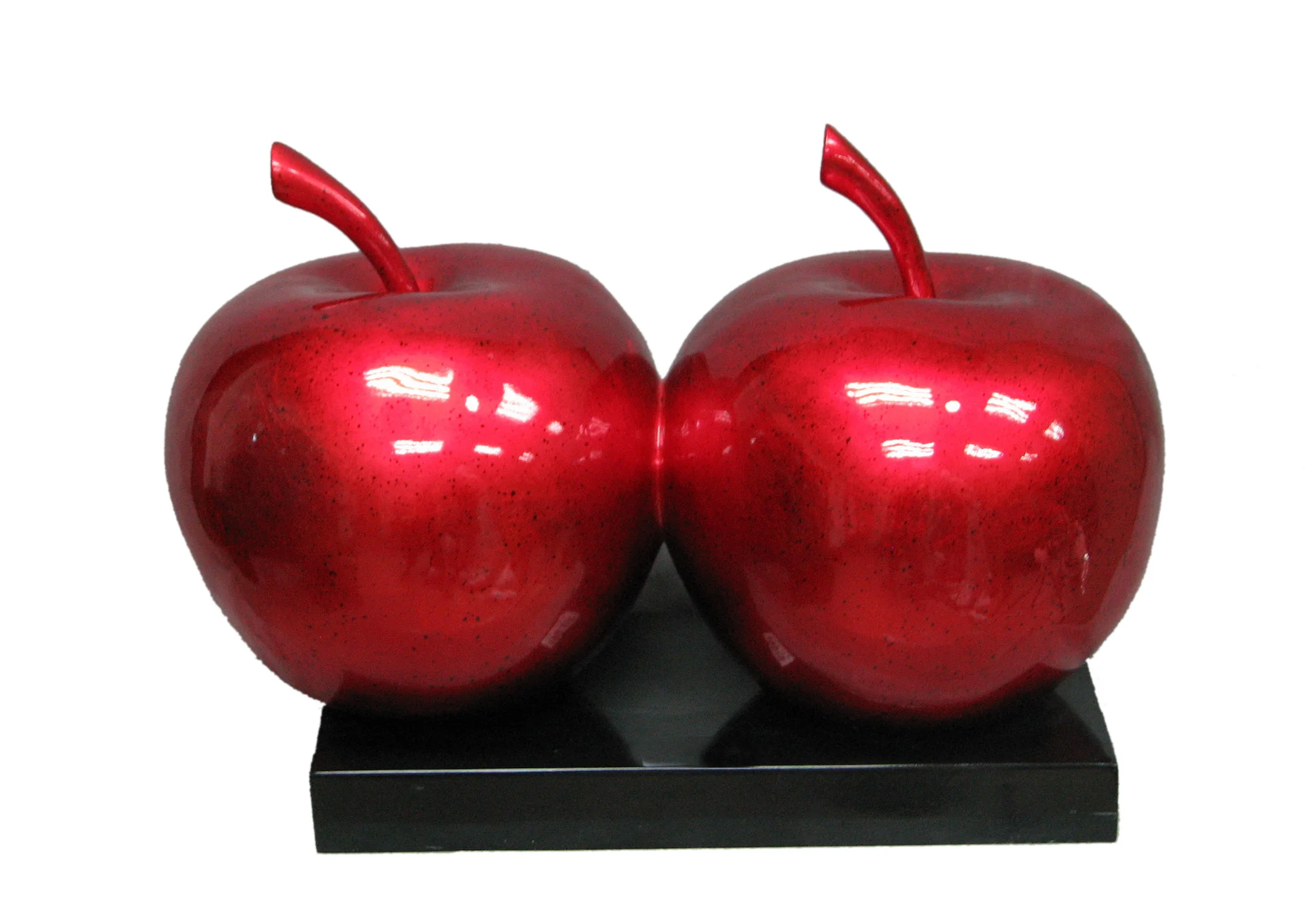 Outdoor Large Fiberglass Fruit Apples Outdoor Statue Large Size Outdoor Sculpture Halloween Thanksgiving Garden decoration