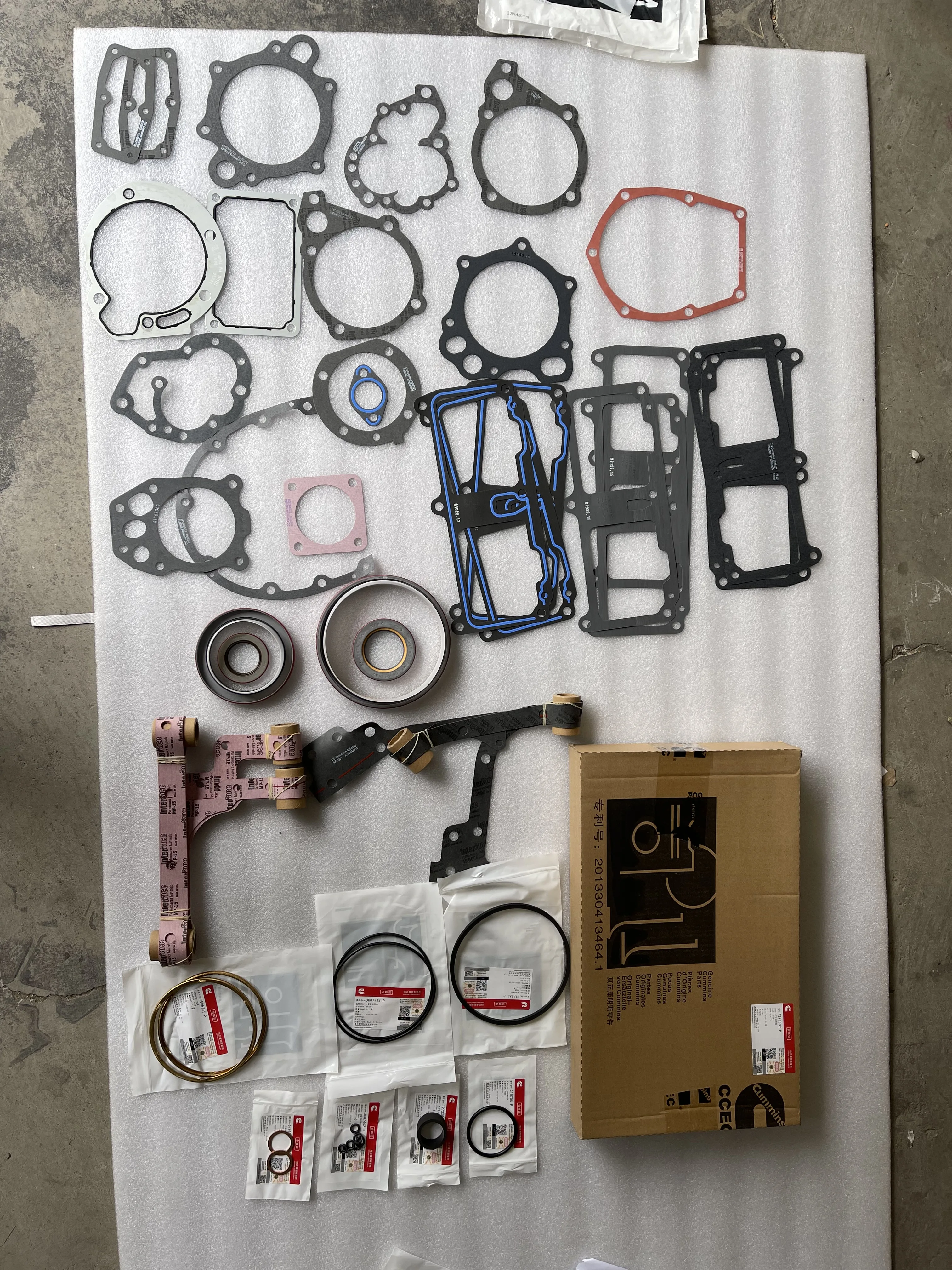 Construction Machinery parts Diesel Engine NT855 Cylinder Head Gasket 4058790