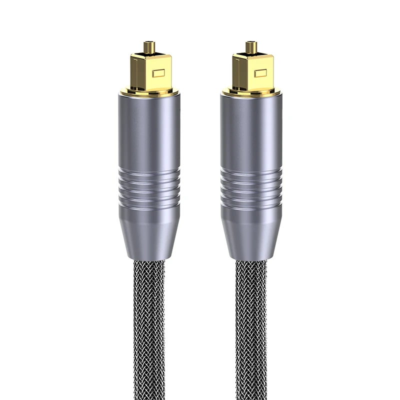 
HiFi Sound Braided RCA Audio Cable 2 RCA to 2 RCA 24K Gold Plated Oxygen Free Shielded Male To Male Audio Cable Made In China 