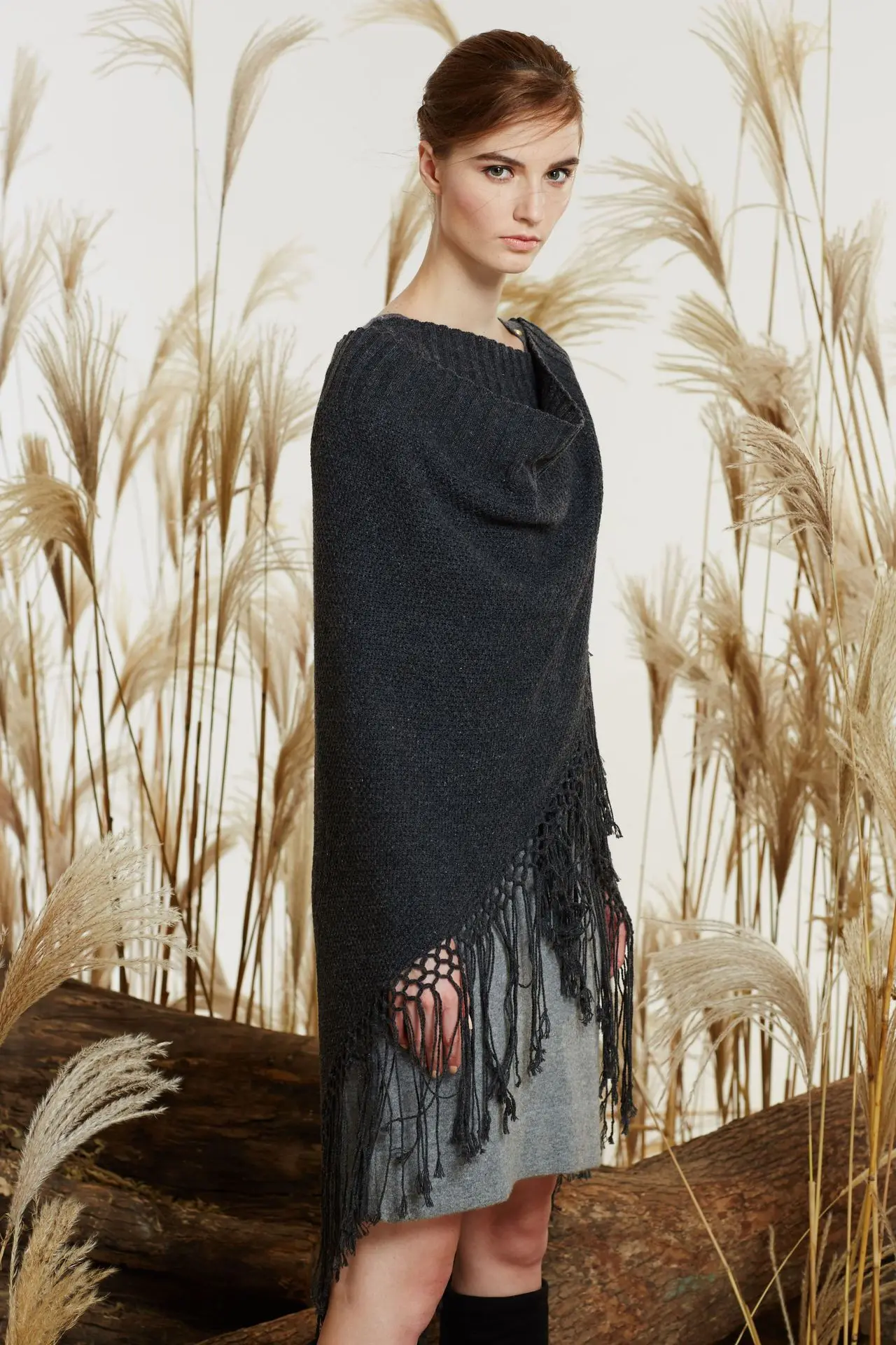 Manufacturers wholesale new plaid cashmere scarf shawl pure mongolian cashmere