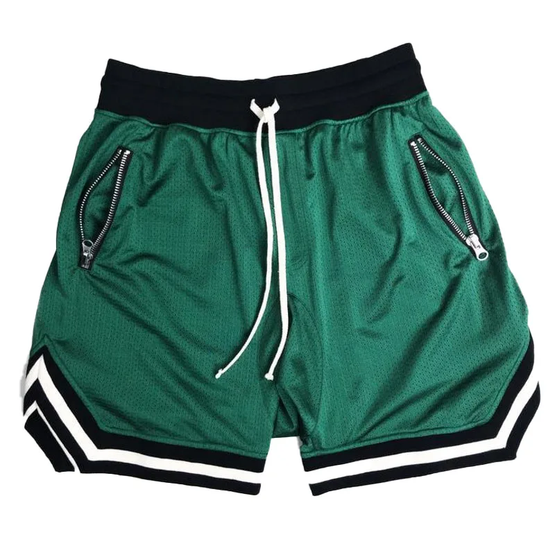 wholesale youth mens old school blank mesh basketball uniform shorts with logo