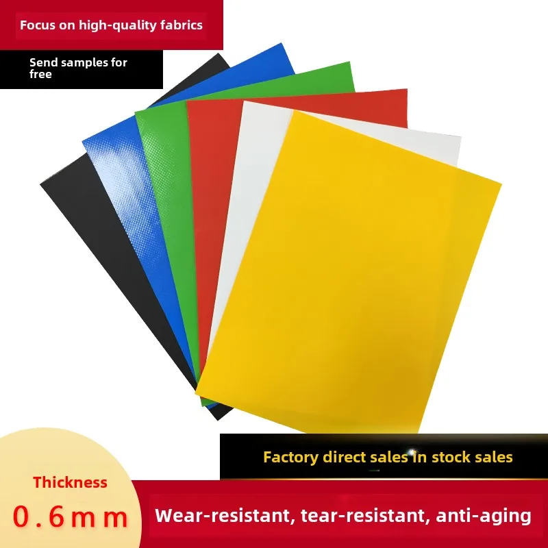 Заводские продажи многоцветный 0 6 мм фруктовый зеленый нож ПВХ брезент водонепроницаемый с покрытием зажим сетка для багажа