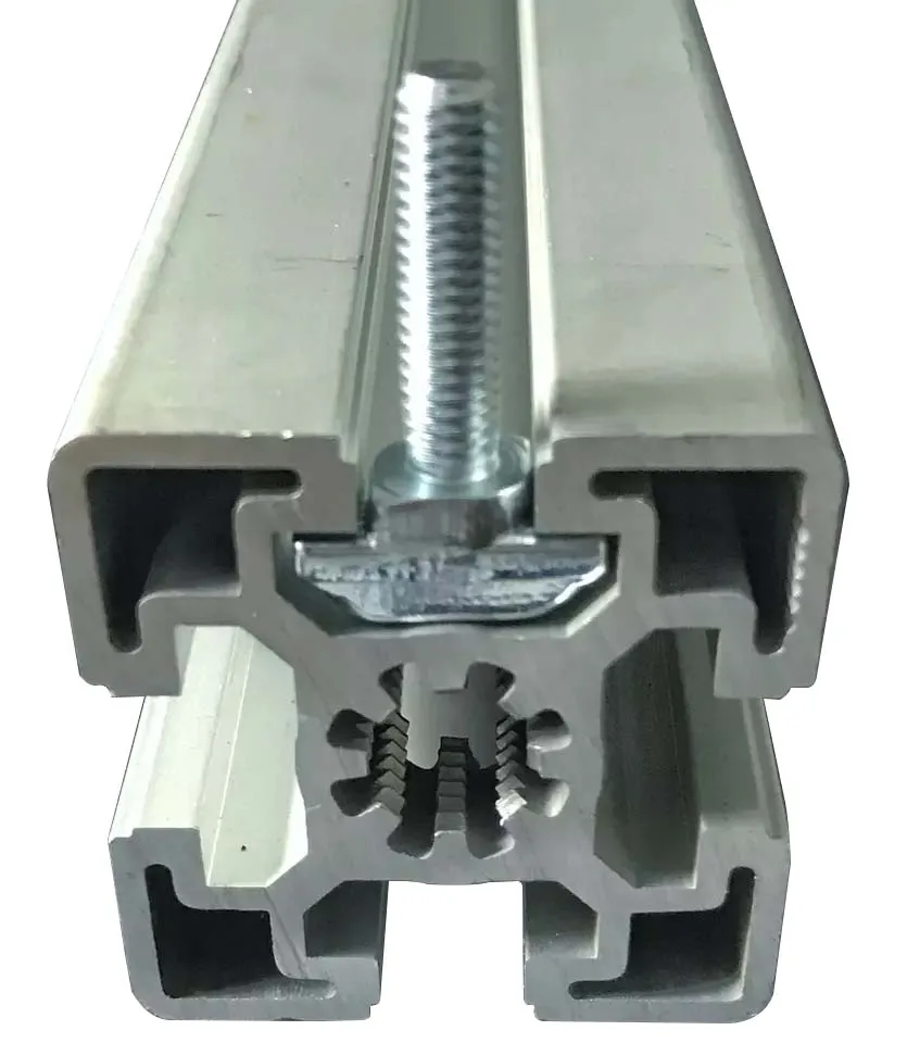 Custom M8x20 25 30 40 60 Hammer T Shaped Head Bolt for Slot 10mm Aluminium Profile Connector