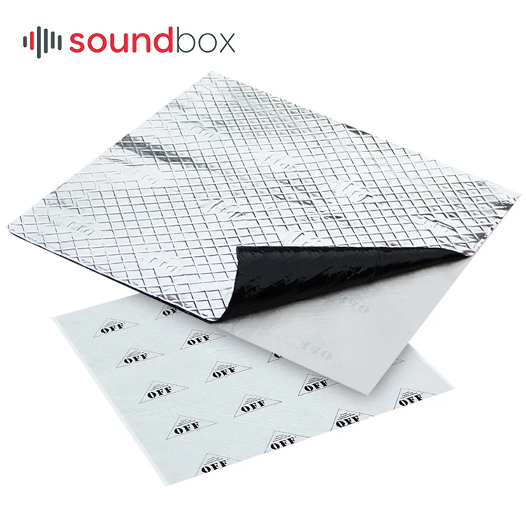  Soundbox экологически безопасная самоклеящаяся водопроводная звукоизоляция и Вибрационный амортизирующий