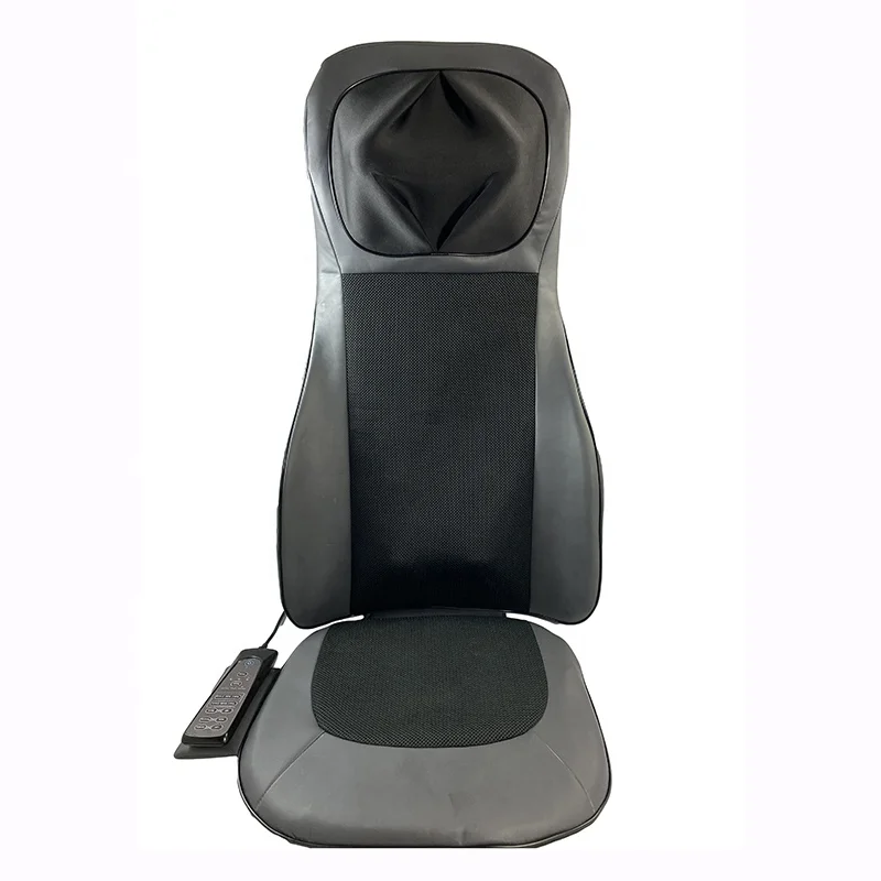 Electric Full Body Kneading Vibrating and Heating Shiatsu Massager Neck Back and Buttock Massage Cushion