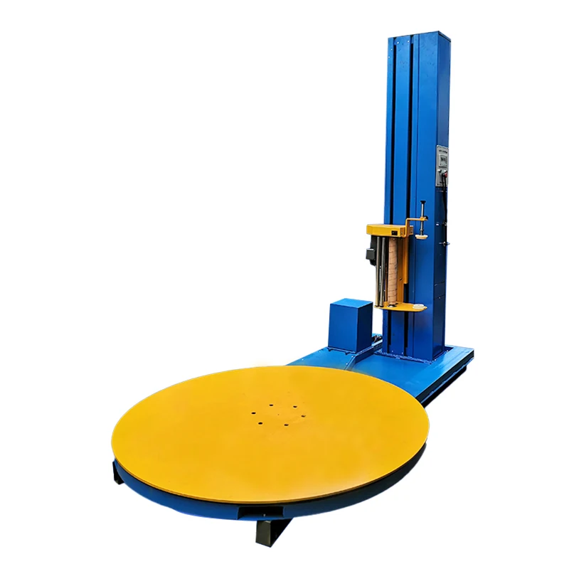 Automatic Film Pallet Stretch Wrapping Machine for Packaging