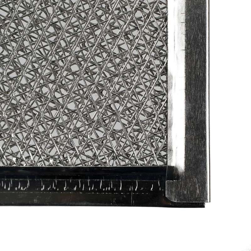 Hot-Selling Kitchen Range Hood Filter Oil Screen Aluminum Mesh Filter Range Hood Aluminum Filter 5-Layer Aluminum Mesh