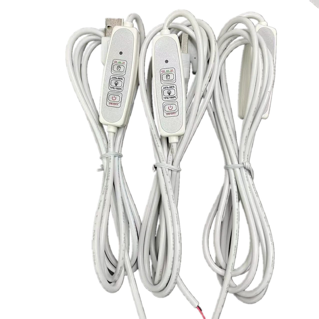 Изготовление по индивидуальному заказу 5V-24V одноцветная светодиодная затемнения Диммер переключатель времени линия