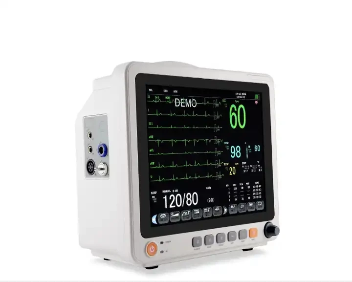 12.1 Inch TFT Display ECG Monitor with Touch Screen Multi-Parameter Patient Monitor Anatomical Appliances