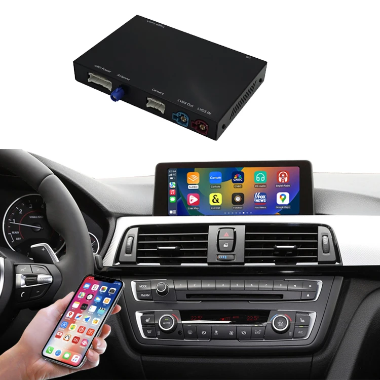 Беспроводной Автомобильный мультимедийный видеоинтерфейс для Android BMW F10 F11 F15 F20 F21 F25 F30 F31 2012-2018