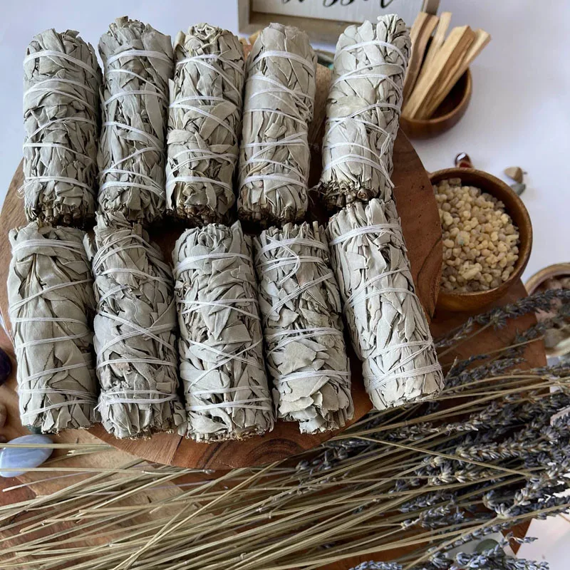 Wholesale Organic California 4inch White Sage Bundle Smudge Incense Stick