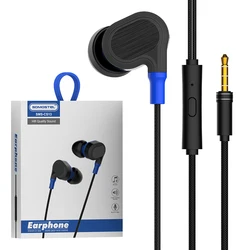 High Quality Stereo Headset Wired Gaming In-Ear Earphone Audifonos Microphone For Samsung 3.5MM Headphone Auriculares Con Cable