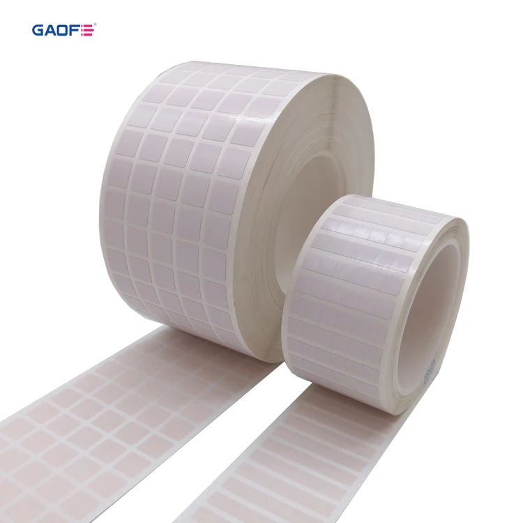 High Temperature Barcode Labels, 15x15mm Permanent PCB Label, Thermal Polyimide Sticker Label
