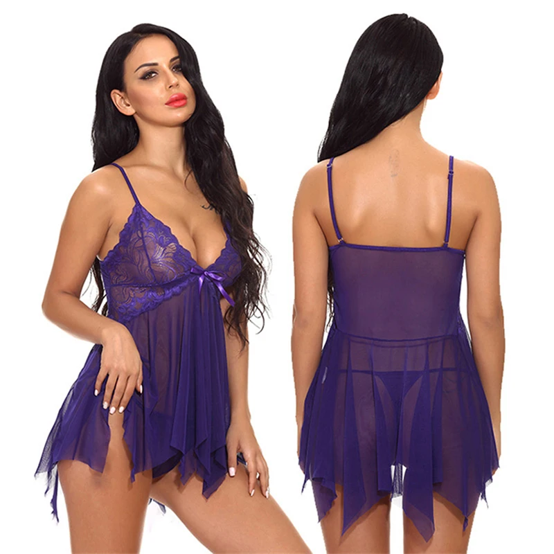 2022 Wholesale Cheap Price Lace lingerie Night Wear lingerie Sexy Women Set Underwear Plus Size Panties