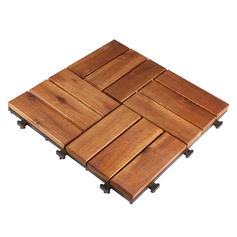 Bamboo outdoor interlocking decking -BB5P3030BH