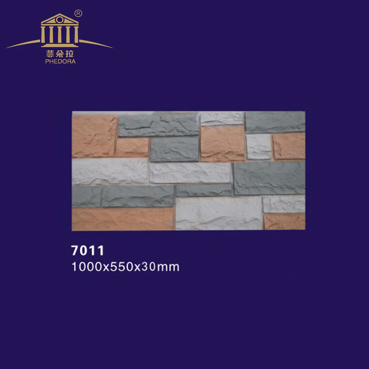 Cheap price Artifical PU cultural nature slate brick interlocking veneer art stone for wall panels