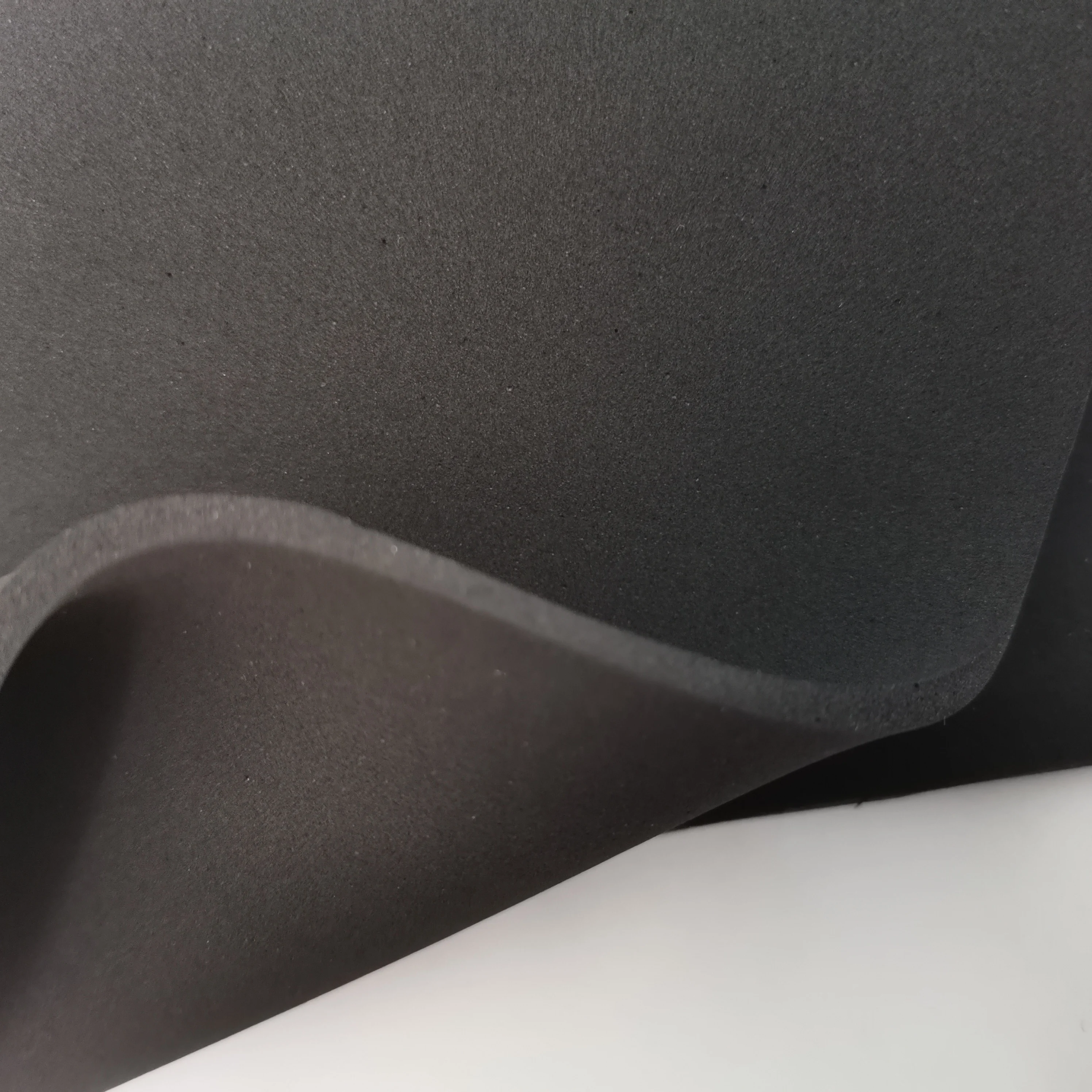 Jianbo Factory 3MM SBR Neoprene Fabric Rubber Sheet SBR Neoprene Raw Sheets Black Neoprene Rubber Sheet
