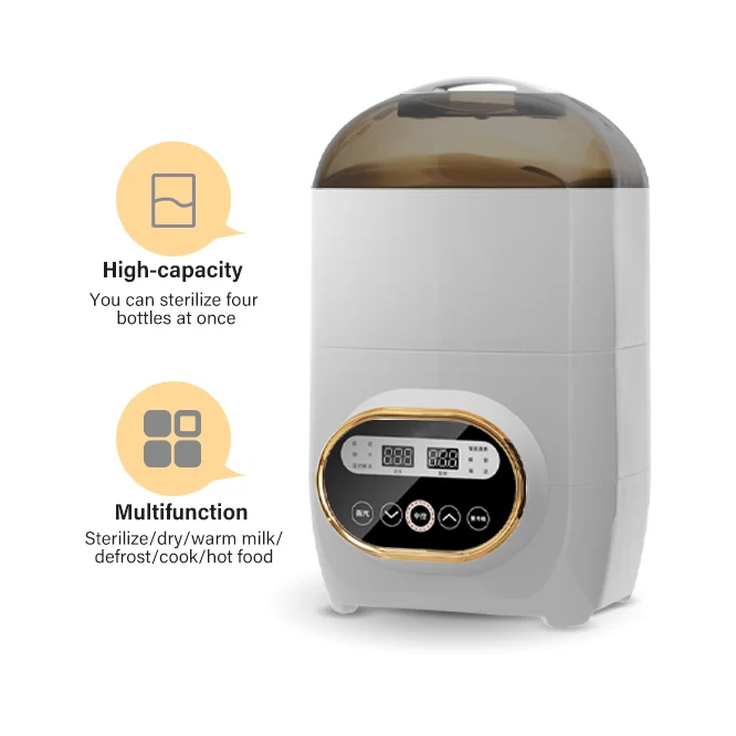 Многофункциональный двойной подогреватель для детских бутылочек автоматический нагреватель молока с детским стерилизатором и сушилкой грудного вскармливания