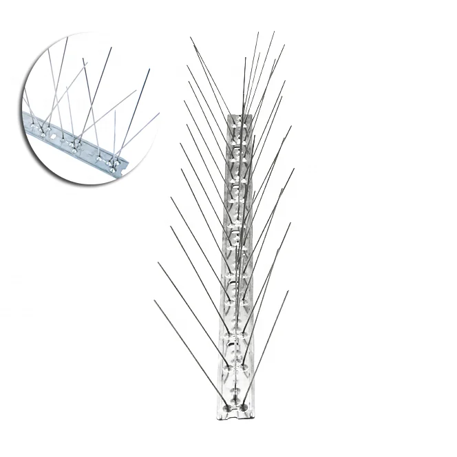 High Quality Stainless Steel  Durable Bird Spikes For Bird Control In Outdoor