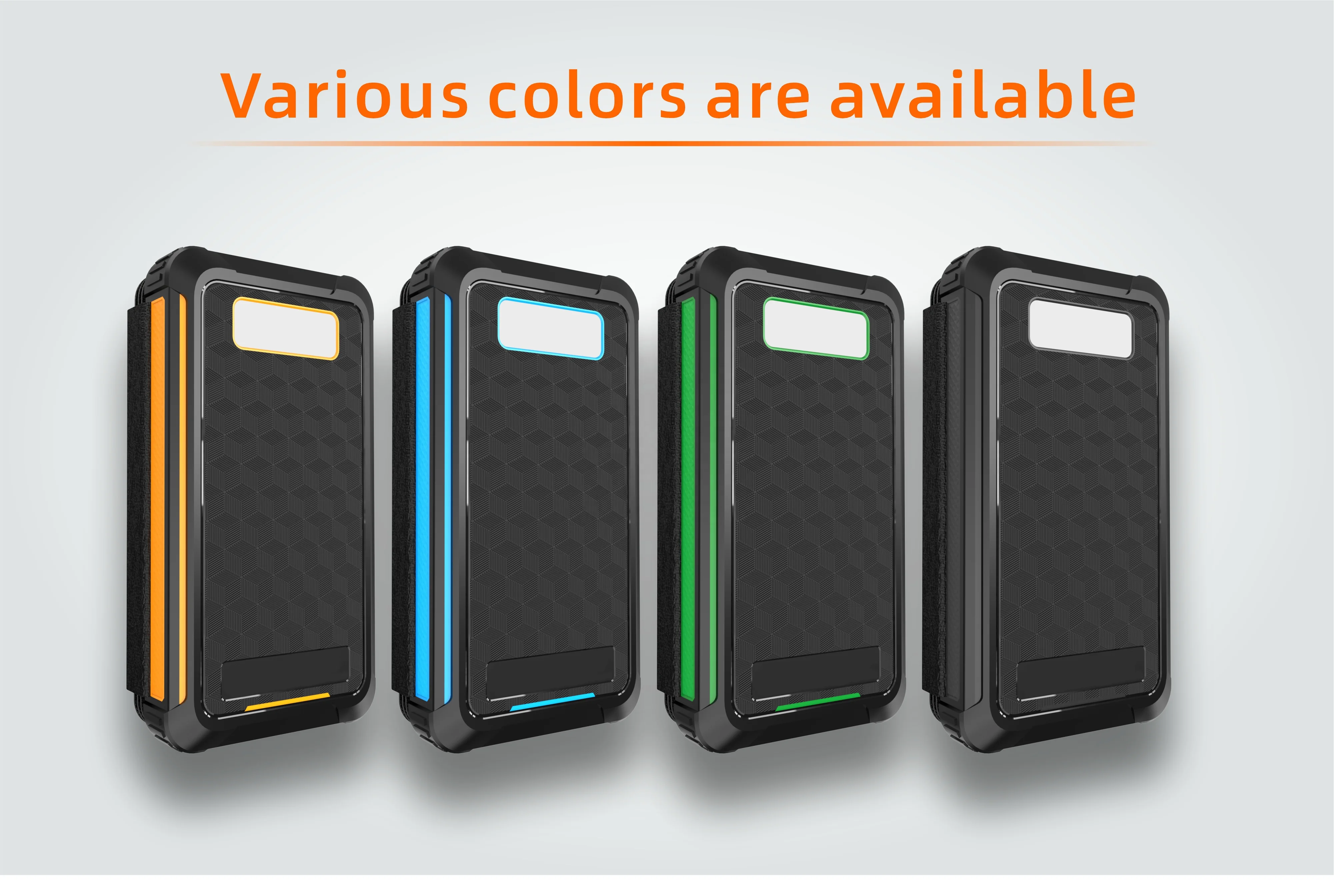 20000mAh Fast charging Solar Charger with Foldable Panels High Capacity Solar Power Bank External Backup Battery Charger