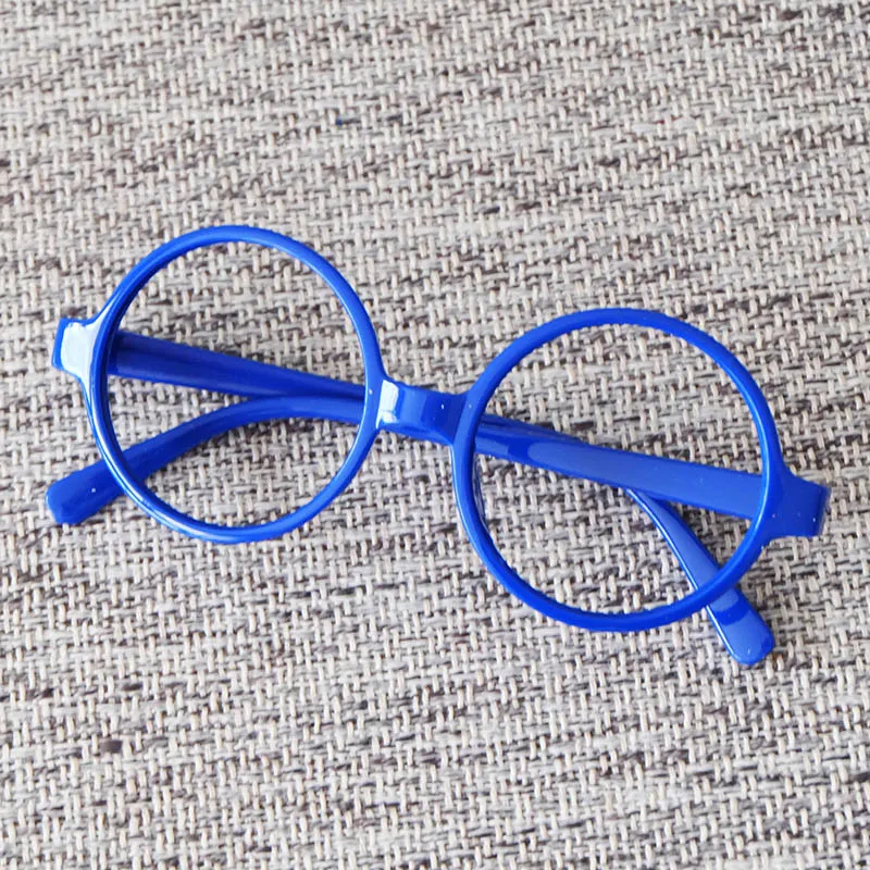 Promotion Colorful Frame Unisex Round Nerd Eyewear Frame For Kids Without Lenses Baby EyeglassesFrame