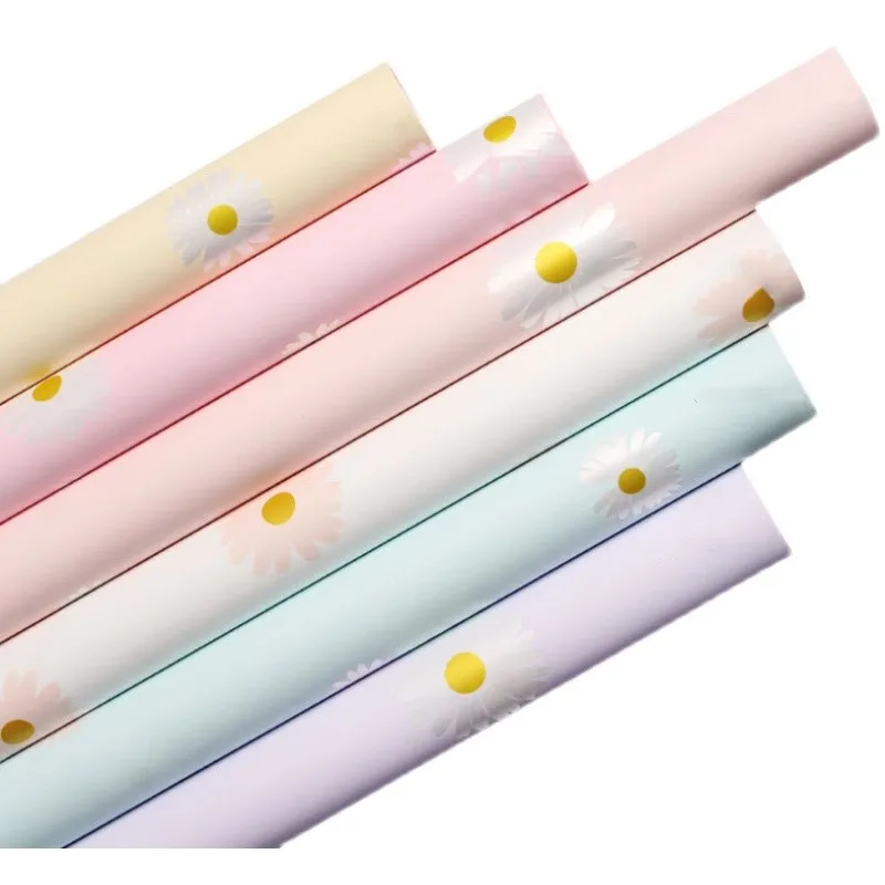 Little Daisy Ouya Paper Gift Bouquet Flower Wrapping Paper Fresh Like Your Korean Style Flower Wrapping Paper