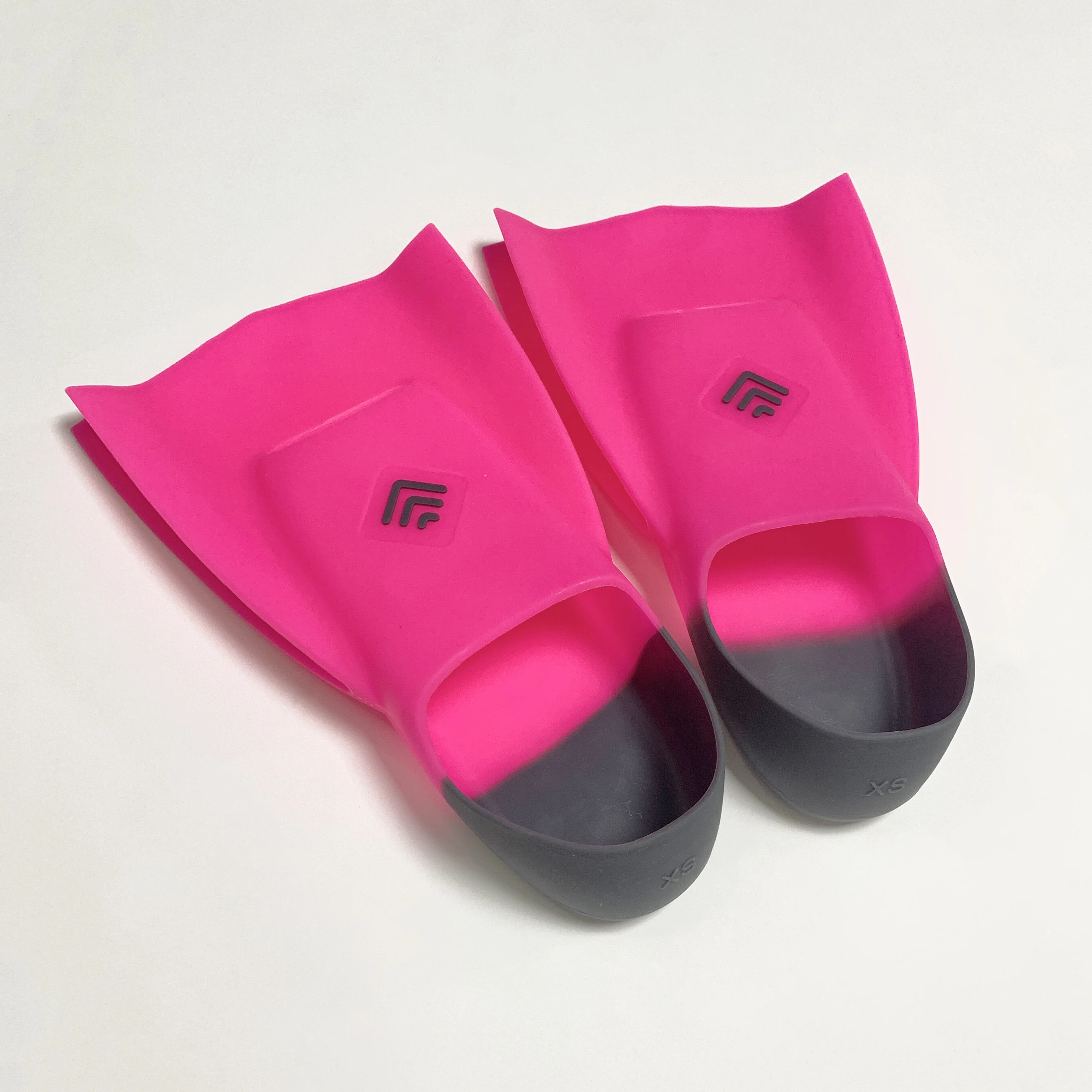 Adult Full Silicone Swimming Training Fins Full Foot Professional Swim Fin Shoes Short Blade Diving Snorkeling Flippers