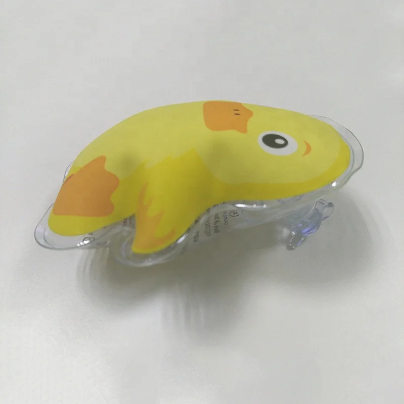 cartoon animal shapes pvc infusion bag for shower gel and shampoo packaging